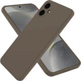 Marsilyan Mey Ithalat® Samsung Galaxy A06 Kılıf First Silikon - Kahverengi - 1 - Renkli