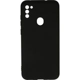 Marsilyan Mey Ithalat® Samsung Galaxy A11 Kılıf Nano Içi Kadife Silikon - Siyah - Renkli
