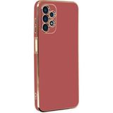 Marsilyan Mey Ithalat® Samsung Galaxy A13 4g Kılıf Volet Silikon - Kırmızı - Renkli