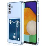 Marsilyan Mey Ithalat® Samsung Galaxy A26 Kılıf Kart Şeffaf Silikon - Şeffaf - 1 - Renkli
