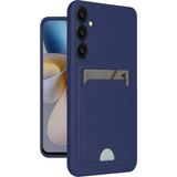 Marsilyan Mey Ithalat® Samsung Galaxy A26 Kılıf Kelvin Kartvizitli Silikon - Lacivert - 1 - Renkli