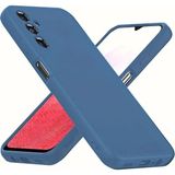 Marsilyan Mey Ithalat® Samsung Galaxy A34 5g Kılıf First Silikon - Mavi - 1 - Renkli