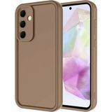 Marsilyan Mey Ithalat® Samsung Galaxy A36 Kılıf Viera Silikon - Kahverengi - 1 - Renkli