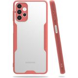 Marsilyan Mey Ithalat® Samsung Galaxy A52 Kılıf Platin Silikon - Pembe - 1 - Renkli