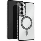 Marsilyan Mey Ithalat® Samsung Galaxy A56 Joke Simli Magneticsafe Kılıf - Siyah - 1 - Renkli