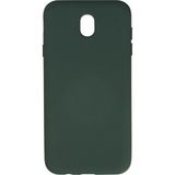 Marsilyan Mey Ithalat® Samsung Galaxy J7 Pro / J730 Kılıf Nano Içi Kadife Silikon - Koyu Yeşil - 1 - Renkli