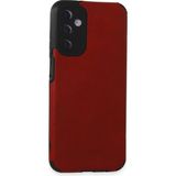 Marsilyan Mey Ithalat® Samsung Galaxy M14 5g Kılıf Loop Deri Silikon - Kırmızı - Renkli