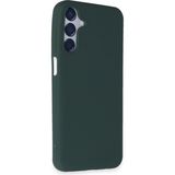 Marsilyan Mey Ithalat® Samsung Galaxy M15 Kılıf First Silikon - Koyu Yeşil - Renkli