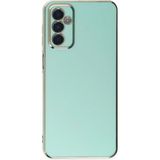 Marsilyan Mey Ithalat® Samsung Galaxy M23 Kılıf Volet Silikon - Açık Yeşil - 1 - Renkli