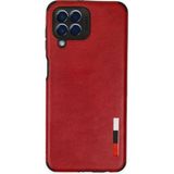 Marsilyan Mey Ithalat® Samsung Galaxy M33 Kılıf Loop Deri Silikon - Kırmızı - 1 - Renkli