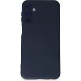 Marsilyan Mey Ithalat® Samsung Galaxy M34 5g Kılıf Nano Içi Kadife Silikon - Lacivert - 1 - Renkli
