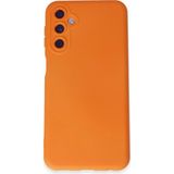 Marsilyan Mey Ithalat® Samsung Galaxy M34 5g Kılıf Nano Içi Kadife Silikon - Turuncu - 1 - Renkli