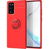 Marsilyan Mey Ithalat® Samsung Galaxy Note 20 Kılıf Range Yüzüklü Silikon - Kırmızı - 1 - Renkli
