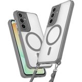 Marsilyan Mey Ithalat® Samsung Galaxy S23 Fe Kılıf Enka Magsafe Silikon Kılıf - Titan Gri - 1 - Renkli