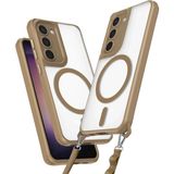 Marsilyan Mey Ithalat® Samsung Galaxy S23 Plus Kılıf Enka Magsafe Silikon Kılıf - Desert - 1 - Renkli