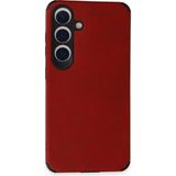 Marsilyan Mey Ithalat® Samsung Galaxy S24 Kılıf Loop Deri Silikon - Kırmızı - 1 - Renkli