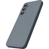 Marsilyan Mey Ithalat® Samsung Galaxy S25 Fe Kılıf Nano Içi Kadife Silikon - Gri - 1 - Renkli