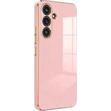 Marsilyan Mey Ithalat® Samsung Galaxy S25 Plus Kılıf Volet Silikon - Pembe - 1 - Renkli