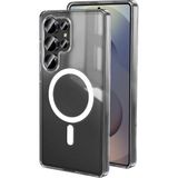 Marsilyan Mey Ithalat® Samsung Galaxy S25 Ultra Kılıf Magneticsafe Şeffaf Silikon - Şeffaf - 1 - Renkli