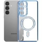 Marsilyan Mey Ithalat® Samsung Galaxy S26 Joke Simli Magneticsafe Kılıf - Mavi - 1 - Renkli