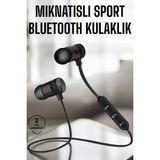 Marsilyan Mikrofonlu Kablosuz Sport Kulak Içi Mıknatıslı Kulaklık - 1