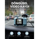 Marsilyan Mini Araç Içi Kamera Sürekli Kayıt Geniş Açılı Yeni Nesil - 1 - Renkli