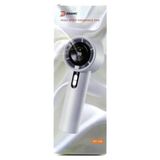 Marsilyan Mini El Fanı Renki Ayarlanabilir Hız Ayarı Dijital Gösterge Fan - Vantilatör 5W WX-638 Herhangi - Renkli