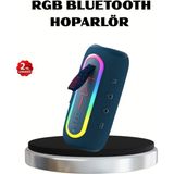 Marsilyan Mini Mavi Bluetooth Hoparlör Şık Görünüm ve Taşınabilir Güçlü Ses Ieg - 1