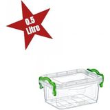Marsilyan- Mini Saklama Kutusu 0.5 Litre - Renkli - standart