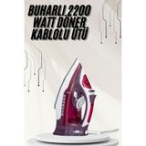 Marsilyan Modern Tasarım 2200W Dayanıklı Buharlı Seramik Kaplama Ütü - 1BW-Beyaz