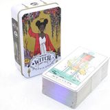 Marsilyan™- Modern Witch Metal Kutulu Tarot Kartı ALK2769 - Renkli - standart