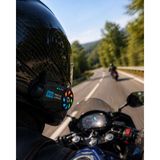 Marsilyan Motosiklet Kask Kamera Sistemi Gece Görüş Destekli Bluetooth ve Uzun Pil - 1