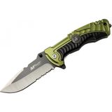 Marsilyan Mtech 4-12-1 Haki Kurtarma / Kamp Çakısı 21CM- Yarı Otomatik, Testere Detaylı, Cam Kırma Aparatlı, Kemerlikli