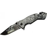 Marsilyan Mtech 4 23 6 Swat Kurtarma / Kamp Çakı 20CM - Yarı Otomatik, Kemerlikli, Cam Kırma ve Ip Kesme Aparatlı - 1