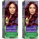 Marsilyan Naturals Saç Boyası Koyu Nar Kızılı 5/45 2x Paket