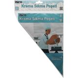 Marsilyan Naylon 30CM 50PCS Krema Sıkma Poşeti Torbası (4887) - Renkli