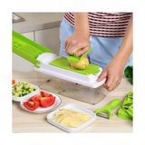 Marsilyan Nicer Dicer Plus Doğrayıcı Rende Mutfak Robotu Çok Fonksiyonlu Soğan Sebze Dilimleyici Doğrama - Renkli