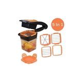 Marsilyan Nicer Dicer Quick 5 In 1 Pratik Hazneli Sebze Meyve Doğrayıcı - Renkli