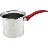 Marsilyan NO-6 ÇELİK CEZVE KIRMIZI KULP (4887) - 001-Renkli