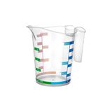Marsilyan Ölçü Kabı Dereceli Renkli 500ML