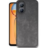 Marsilyan™- Oppo A38 Kılıf Aras Deri Kapak - Siyah