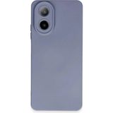 Marsilyan™- Oppo A38 Kılıf Nano Içi Kadife Silikon - Gri