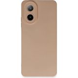 Marsilyan™- Oppo A38 Kılıf Nano Içi Kadife Silikon - Pudra