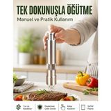 Marsilyan Orta Boy Kararbiber ve Tuz Öğütücü – Kolay Kullanım Şık Tasarım Yeni Nesil - Renkli - standart