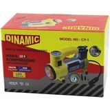 Marsilyan™- Oto - Araç Hava Kompresörü Kamyon - Otobüs - DC/12V-13.5V - 15AMP - 150PSI - Bar Gösterge - LED Aydınlatma Cy-1 BX40 - Renkli - Standart
