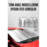 Marsilyan Oto Güneşlik Tüm Araç Tiplerine Uygun Isı Önleyici Ieg - 1 - 1BW-Beyaz