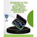 Marsilyan Oyun Modlu E10 Bluetooth Kulaklık Powerbank ve LED Ekranlı - MCT1448-5265
