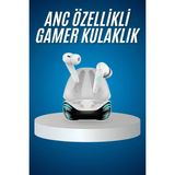 Marsilyan Oyuncu Kulaklığı Mikrofonlu Gürültü Engelleme Gecikme Önleyici Bluetooth Kulaklık - Çok Renkli