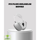 Marsilyan P9 Pro Plus Kablosuz Kulaklık – Üç Mikrofonlu, Uzamsal Ses ve Hızlı Şarj Özellikli - -- - 1