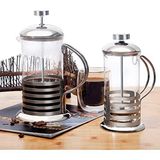 Marsilyan Paslanmaz Çelik Gövdeli French Press Kahve ve Çay Demleme Aparatı - Renkli